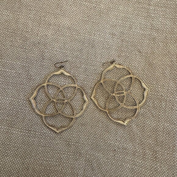 Kendra Scott - Original Gold Rajans Earrings - Picture 3 of 4